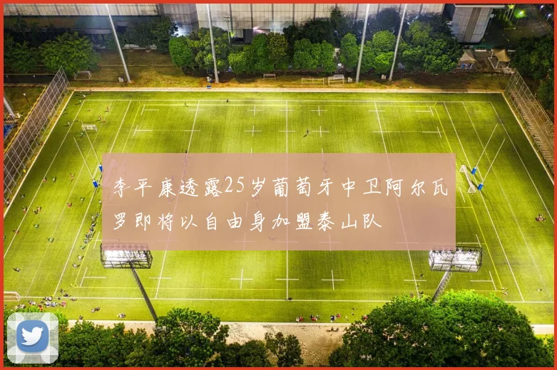 李平康透露25岁葡萄牙中卫阿尔瓦罗即将以自由身加盟泰山队